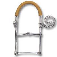 BIT HACKAMORE WITH NECK AND CURB CHAIN