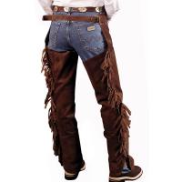 CHAPS WESTERN SUEDE UNISEX WITH FRINGES