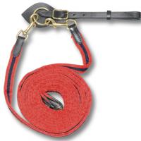 DRAW REINS COTTON STUFFED WITH GIRTH ATTACHMENT
