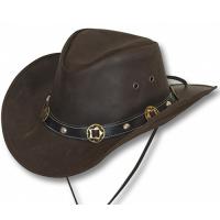 AUSTRALIAN LEATHER HAT MODEL CONCHO UNISEX