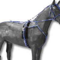 TROTTING DASLO HARNESS COMPLETE PVC WITH QUICK HITCH