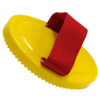 RUBBER CURRY COMB IN VARIOUS COLORS 160x100 mm ﾖ 0797
