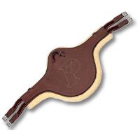 LEATHER BELLY PROTECTOR GIRTH PARIANI REMOVABLE LAMBSKIN