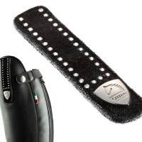 STRAPS FOR BOOTS TATTINI SUEDE WITH 2 ROWS OF RHINESTONES