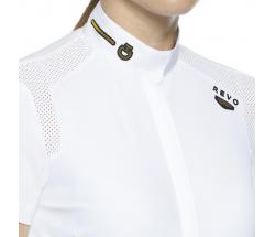 LADIES CAVALLERIA TOSCANA R-EVO PERFORATED POLO SHIRT - 9642