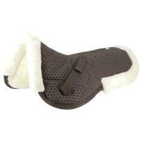 BACK PAD EQUITHÈME mod. PRO AIR WITH SYNTHETIC SHEEPSKIN - 3623