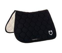 EQUESTRO QUILTED JUMPING SADDLE PAD BLACK LINE EDITION - 3626
