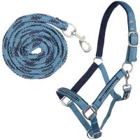 HKM SET HALTER and LEAD mod. CRYSTAL