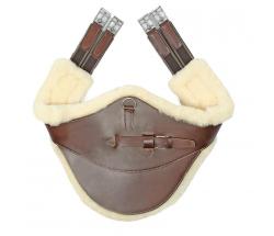 ENGLISH EQUESTRO BELLY PROTECTOR WITH REMOVABLE SHEEPSKIN - 2899