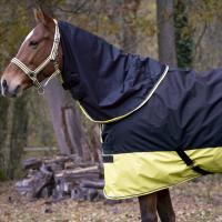 NECK COVER FOR REFLECTIVE TURNOUT RUG WITHOUT PADDING
