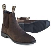 HORSE RIDING ANKLE BOOTS SYNTHETIC LEATHER SPORT model