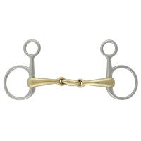 BAUCHER SNAFFLE BIT CENTRAL OLIVE COPPER