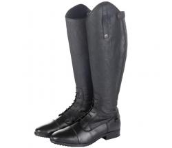 TALL RIDING BOOTS SYNTHETIC LEATHER TOKIO MODEL WITH LACES - 3696