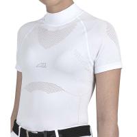 EQUILINE SEAMLESS COMPETITION POLO SHIRT model CANNEC for WOMEN