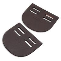 PAIR LEATHER GUARDS FOR GIRTH BUCKLES