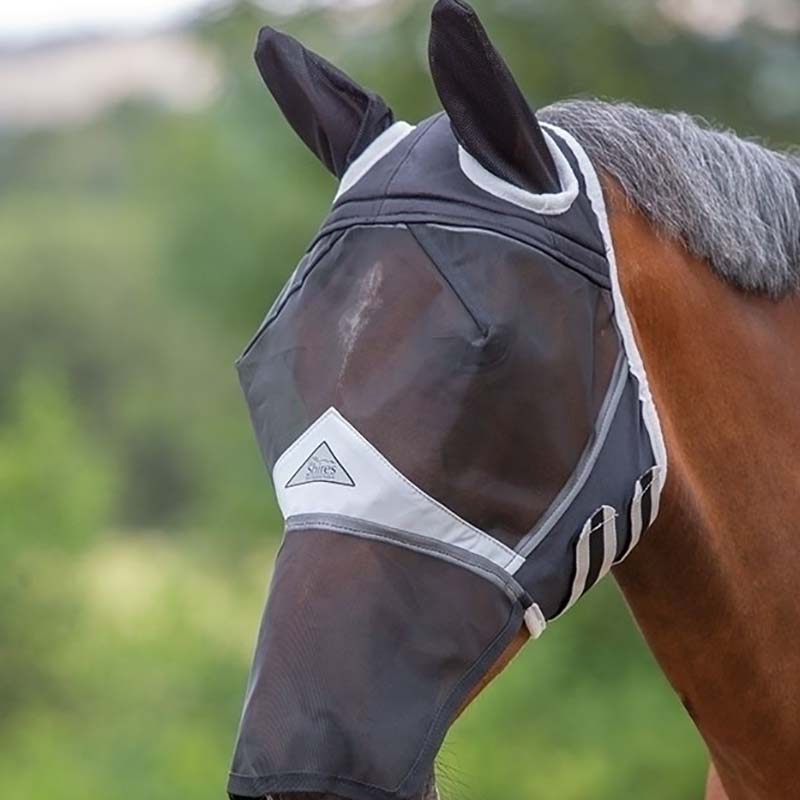 HORSE FLY MASK ERGONOMIC SOFT MESH MySelleria