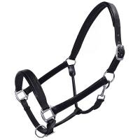 DOUBLE LEATHER HALTER TWO ADJUSTMENT