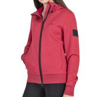 FULL ZIP SPORTS SWEATSHIRT EQUILINE WITH HOOD CALIEC FOR WOMEN