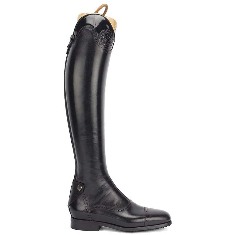 RIDING TALL BOOTS FASCIANI 33202 SMOOTH BLACK -