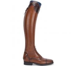 RIDING TALL BOOTS ALBERTO FASCIANI model 33604 BROWN WITH LACES - 3690