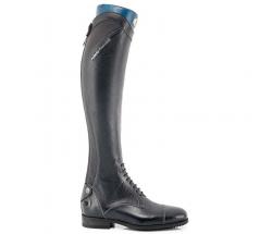 RIDING TALL BOOTS ALBERTO FASCIANI model 33080 BLACK WITH LACES - 3687