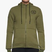 LADIES SWEATSHIRT HOODIE WITH ZIP AND HOOD CAVALLERIA TOSCANA