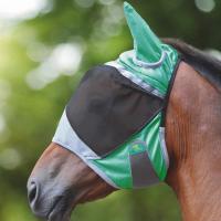 DELUXE FLY MASK THIN MESH FOR HORSES - 0618