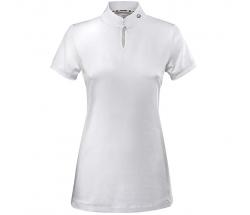 WOMEN’S CLASSIC SHORT-SLEEVED POLO SHIRT EQODE BY EQUILINE DOREEN model - 3548
