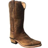 WESTERN LADIES AND JUNIOR BOOTS NUBUCK NARROW TOE