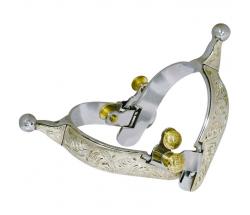 WESTERN STAINLESS STEEL SPURS BALL - 5143