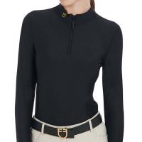 EQUESTRO TRAINING POLO WOMAN SLIM FIT LONG SLEEVE