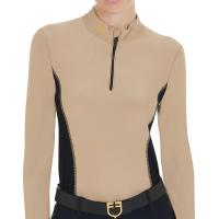 EQUESTRO TRAINING POLO WOMAN SLIM FIT LONG SLEEVE