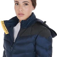 EQUESTRO SLIM FIT DOWN JACKET WITH HOOD for WOMEN