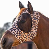 LYCRA PATTERNED FLY MASK WITH EARNET