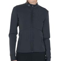 EQUESTRO SWEATSHIRT IN TECHNICAL FABRIC WITH RHINESTONE FOR WOMEN