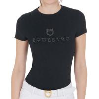 T-SHIRT EQUESTRO FOR WOMEN WITH RHINESTONES