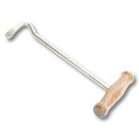 METAL BOOT HOOK WITH WOODEN HANDLE