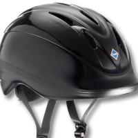 DASLO RIDING SHINY HELMET ADJUSTABLE