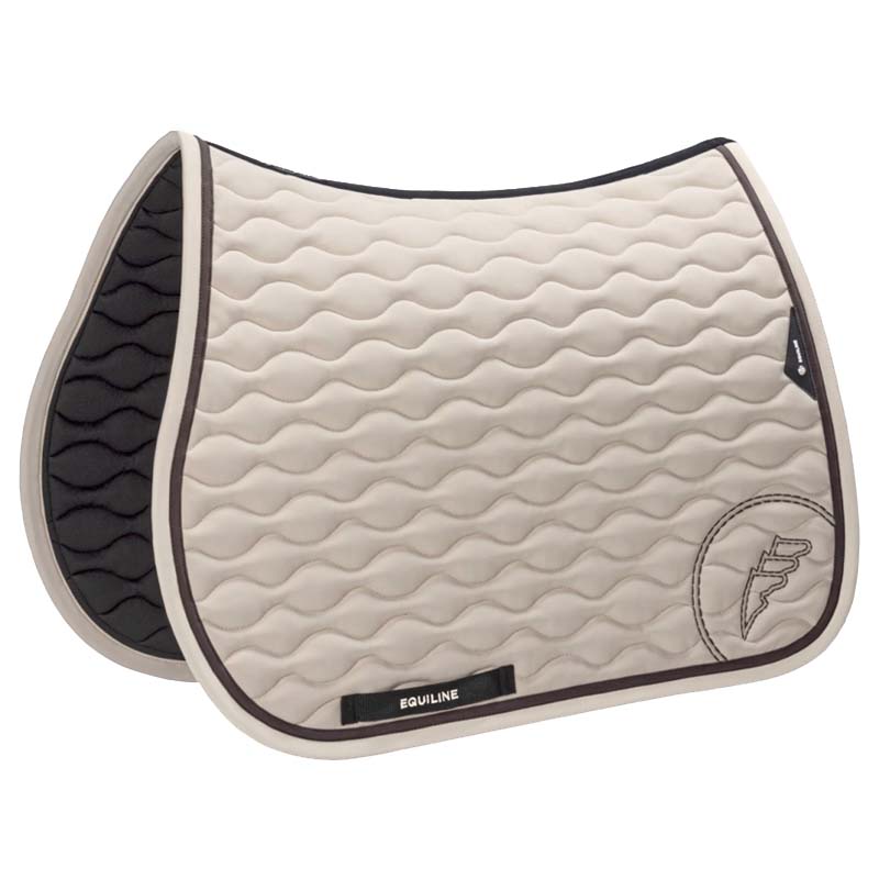 English Saddlpad Equiline mod. Eonda Tech Wave quilting - 9242
