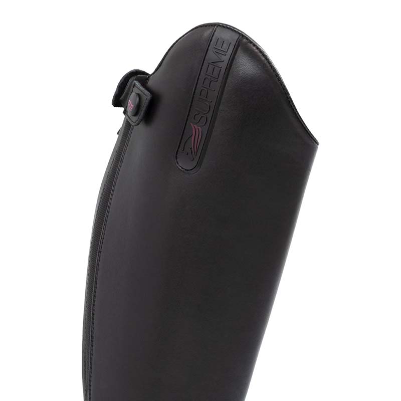 Supreme riding boots with laces and zip in leather - 37391