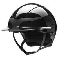 EQUILINE XANTO RIDING HELMET SHINY WITH STANDARD VISOR