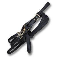 DRIVING REINS WITH SNAPS AND CONNECTION TO GIRTH