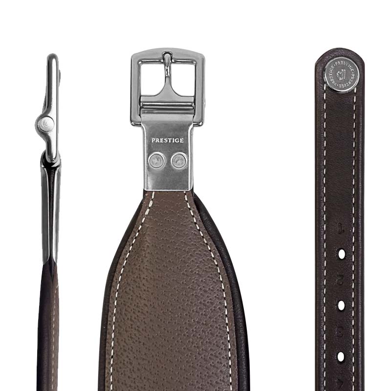 Fender Stirrup Leathers Prestige ERGORIDE 3A116 in leather  - 2413