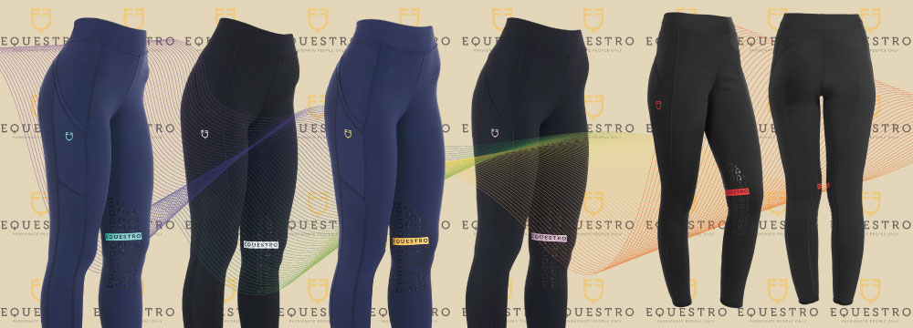 Summer Lightweight leggings by Equestro: choose your color!