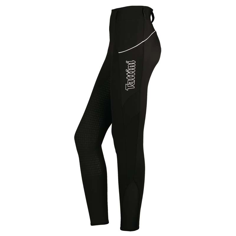 Full grip woman riding leggings Tattini mod. Passiflora - 2211
