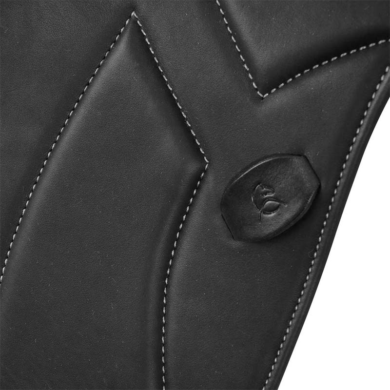 Acavallo jumping saddle full double calfskin leather model Gattuso - 2707
