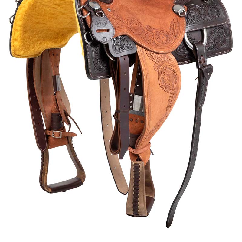 Western Saddle Pool's Cow Horse working/roping - 4914