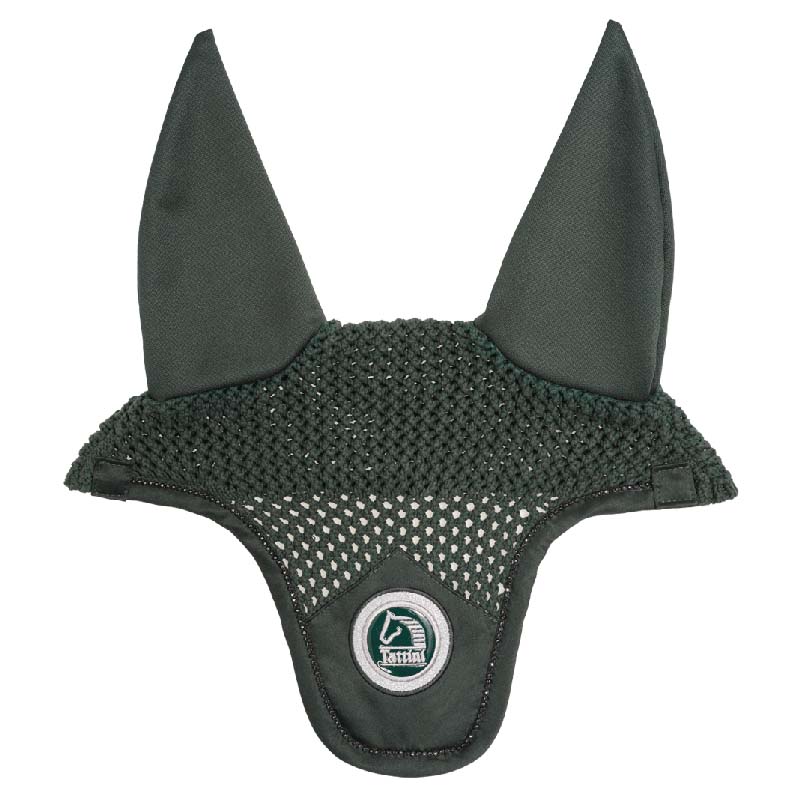Tattini Louvre cotton crochet ear bonnet - 0674