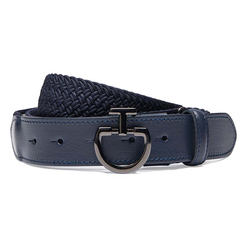 Cavalleria toscana braided elastic belt for men