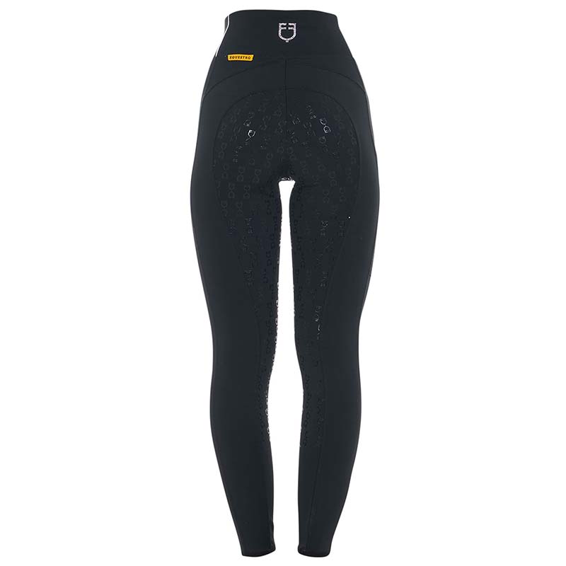 Leggings Equestro full grip with rhinestones - 9858